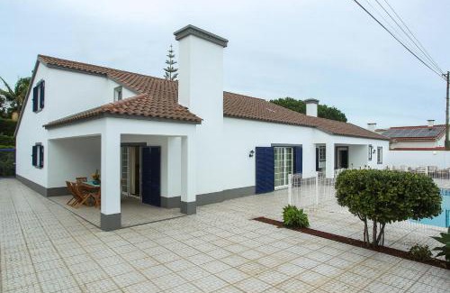 Capelas Villa | Capelas Blue: Oceanfront Haven for Up to 14 Guests