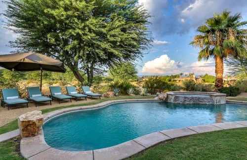 La Quinta House | Elegant PGA West Villa with Pool, Spa & Golf Course Views