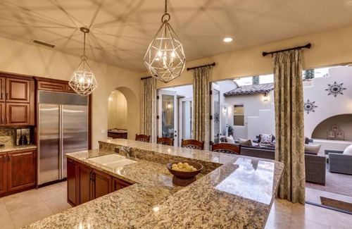 La Quinta House | Elegant PGA West Villa with Pool, Spa & Golf Course Views
