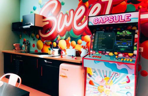 Douai Apartment | Experience Relaxation at Capsule Bonbon: Sauna & Hot Tub