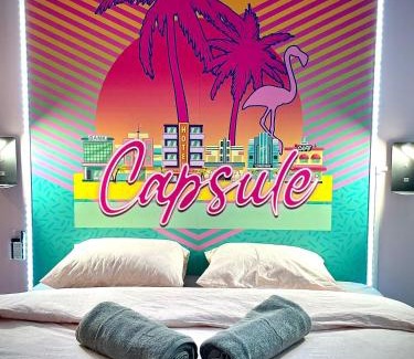 Lievin Apartment | Experience Capsule Miami Vice: Fun Amenities & Relaxing Spa