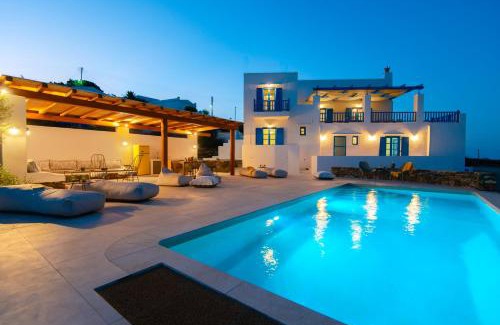 Artemonas Villa | Discover Captain's Home ART: Oceanfront Bliss Awaits