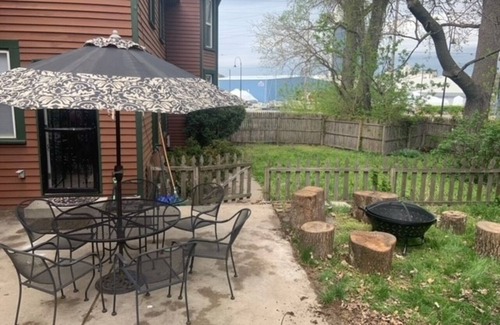 Michigan City House | Family-Friendly Captain's House with Oceanfront Pool Access