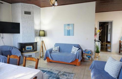Katakolo Apartment | Family-Friendly Captain's House Steps from the Beach