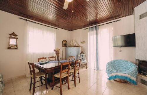 Katakolo Apartment | Family-Friendly Captain's House Steps from the Beach