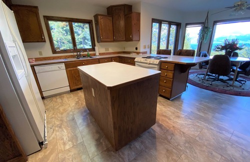 Lakeside House | Scenic Flathead Lake Retreat with Pool and Hot Tub