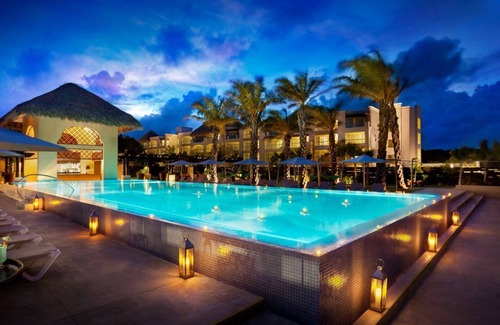 Punta Cana Hotel | Ocean View Caribbean Suite with Double Beds at Hard Rock Punta Cana