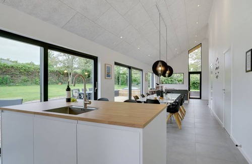 Hejlsminde Strand House | Experience Oceanfront Bliss at "Caris" Near the Sea