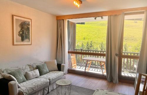 Aillon-le-Jerune Apartment | Cozy Le Margériaz with Balcony & Scenic Views