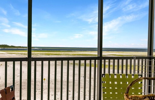 South Island Apartment | Cozy Gulf Front Escape with Heated Pool and Ocean Views