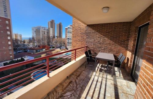 Benidorm Apartment | Carlos V - 5C: Oceanfront Oasis for Families & Pets