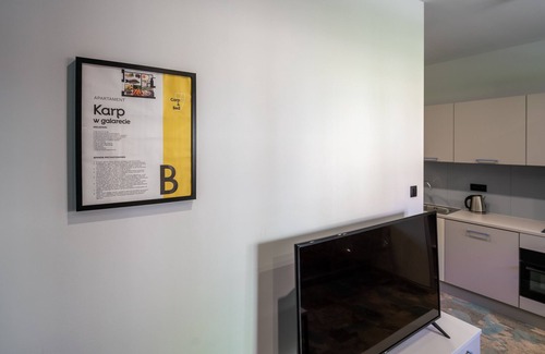 Zator Apartment | Family-Friendly Retreat at Carp&Bed with Kitchen Amenities