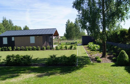 Slawno Cabin | Pet-Friendly Carpinus: Lakefront Retreat with Ocean Views