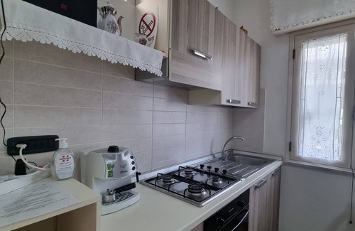 Marina di Schiavonea Apartment | Family-Friendly Caruso Apartment with Kitchen Amenities