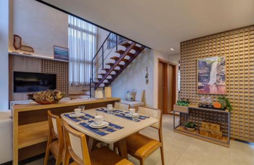 Mucuge House | Beautiful Casa 21 da Vila Beija Flor with Ocean Views