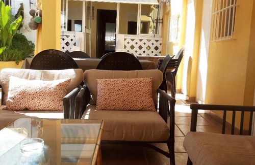 Punta Umbria House | Beachfront Casa in Miramar with Ocean View Patio