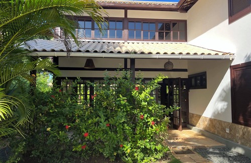 Mata de Sao Joao House | Casa Aconchego: Beachfront Retreat with Spa & Ocean Views