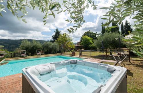 Greve in Chianti Villa | Relax at Casa al Monte: Oceanfront Retreat with Pool