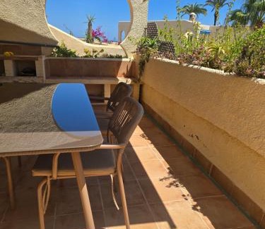 Vista de los Angeles-Rumina Apartment | Discover Casa Alegria Mojacar with Oceanfront Amenities