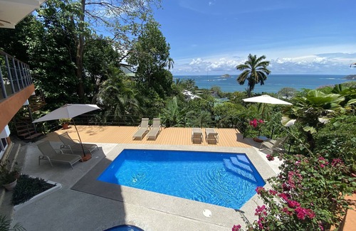Manuel Antonio House | Casa Alegria: Ocean View Retreat with Private Beach Access
