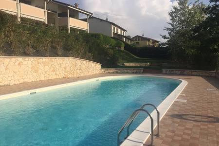 Salionze Apartment | Relax at Casa Alessandro with Pool by Lake Garda