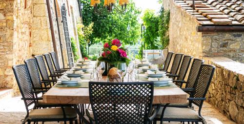 Gaiole in Chianti Villa | Elegant Casa all'Erta Villa with Private Pool & Ocean View