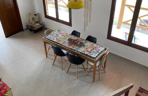 Vale do Capao House | Family-Friendly Stay at Casa AmarElo Capão with Kitchen