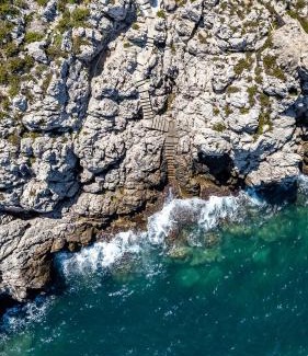 Bagheria Villa | Casa Anur: Oceanfront Retreat with Private Beach Access
