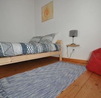 Barao de Sao Joao House | Charming Casa Azul: Oceanfront Retreat with 9.2/10 Rating