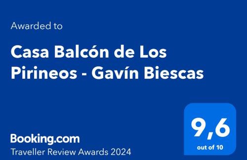 Gavin Apartment | Family-Friendly Casa Balcón de Los Pirineos in Gavín Biescas