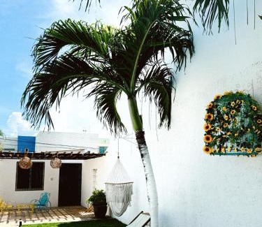Campeche Apartment | Casa Bedz, Campeche, with pool and garden, invite your friends and family