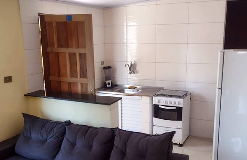 Sao Vicente House | Casa beira mar c churrasq em São Vicente/SP