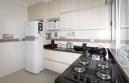 Guilhermina House | Casa beira mar da Praia Solemar com churrasqueira