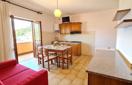 Pieve Apartment | Casa Bellicini: Balcony Lake View with Family-Friendly Perks