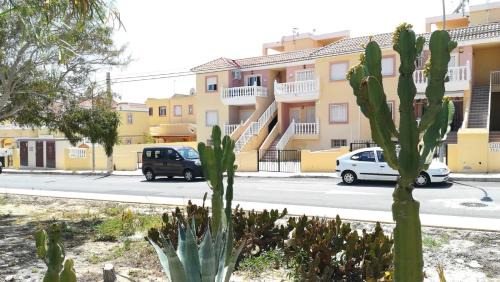 San Miguel de Salinas Apartment | Casa Blue Lagoon: Poolside Relaxation & Ocean Views Await
