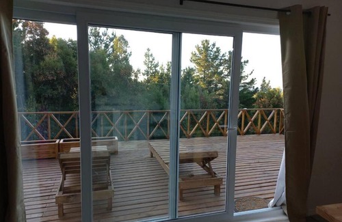 Dichato House | Relaxing Casa Bosque Pingueral with Ocean View & Pool