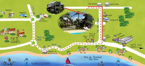 Taperapua Beach House | Beachfront Haven: Casa Praia de Taperapuan, Porto Seguro