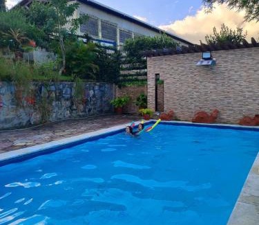 Novo Gravata House | Casa Cantinho da Paz: Relax by the Pool with Family & Pets