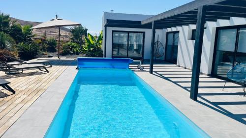 Lajares Apartment | Inviting Casa Carica with Heated Pool in Lajares