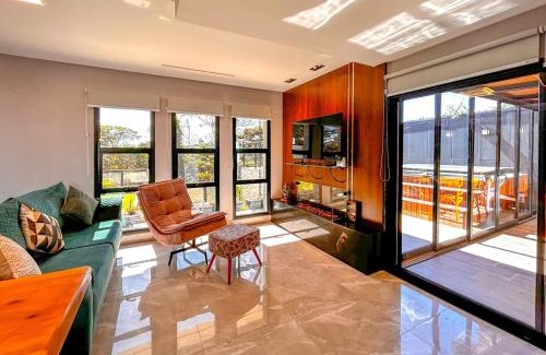 Recanto Araucaria House | Casa com 4 Suites, Jacuzzi e Lareira Externa
