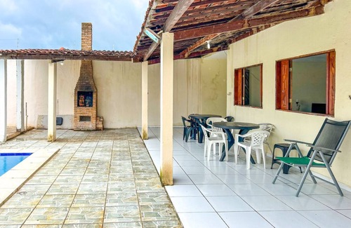 Barra de Santo Antonio House | Inviting Casa with Pool Just 350m from Praia do Croá