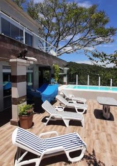 Porto Belo House | Stunning Ocean View Home with Pool in Porto Belo