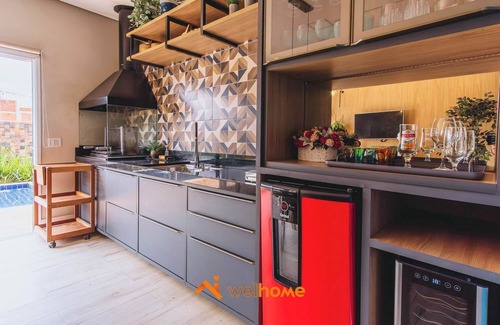 Pardinho House | Casa com piscina em condomínio no interior de SP