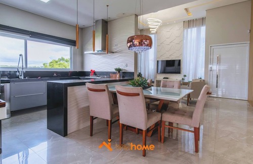 Pardinho House | Casa com piscina em condomínio no interior de SP