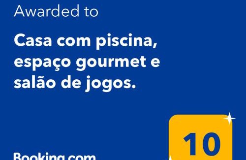 Caneca Fina House | Family-Friendly Getaway at Casa com piscina e espaço gourmet