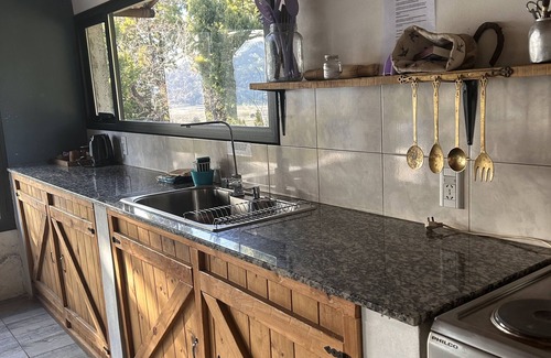 Los Alerces National Park Cabin | Cozy Casa de Campo with Hot Tub in Trevelin for Families