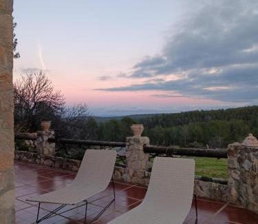 Enguera House | Escape to Casa Rural: Nature Retreat with Oceanfront Views