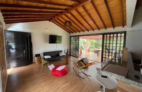 Los Santos House | Pet-Friendly Villa Tatiana: 4-Star Retreat in Mesa de Los Santos