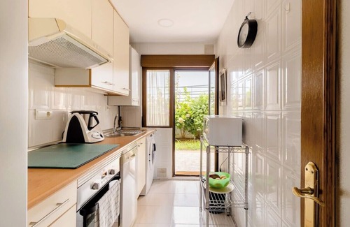 Comillas Apartment | Tranquil Casa de Las Flores: Oceanfront Escape with Garden