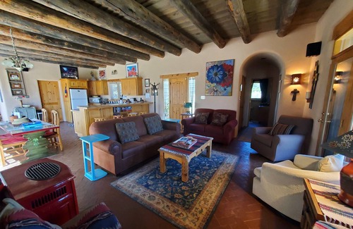 El Prado House | Casa De Luz: Private Oasis with Spa, Pool & Mountain Views